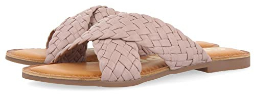 GIOSEPPO Sandalia EN Color Malva con Tiras Trenzadas para Mujer UPALA