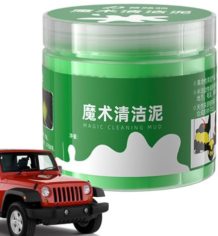 Cleaning Goo, masilla de limpieza para el interior del coche,Gel de limpieza para el hogar para computadora multifunción | Limpiador de grietas de polvo para automóviles, ventilación de aire automátic