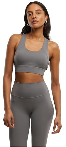 Urban Classics Damen BH Ladies Sports Bra, Damen-Sport-BH mit Racerback, atmungsaktiv & schnelltrocknend, Größen XS - XL
