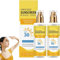 Protector solar en spray para cabello y cuero cabelludo, protector solar en spray con protección UV, protector solar ligero e hidratante para la piel, ideal para senderismo y playa