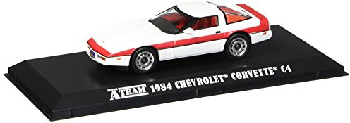 1984 Chevrolet Corvette C4 « The A Team » 1983-1987 Série TV 1/43 Diecast Voiture par Greenlight 86517