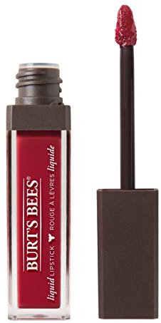 Burt's Bees Moisturising Full Coverage Liquid Lipstick, 5.95 g, Drenched Dahlia