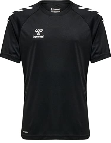hummel hmlCORE XK CORE Poly Tee S/S Kids, Black, 176