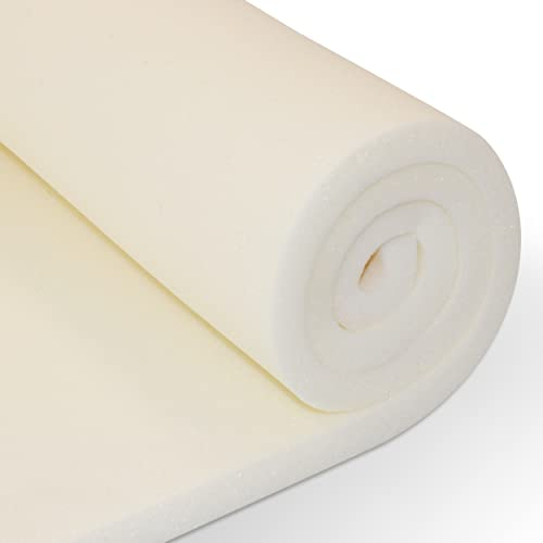 Deshome - Rembourrage mousse à mémoire de forme au mètre pour canapés, coussins, matelas, chaises, haute densité 35 épaisseur 1,8 cm - Fabriqué en Italie indéformable, anti-acariens, hypoallergénique
