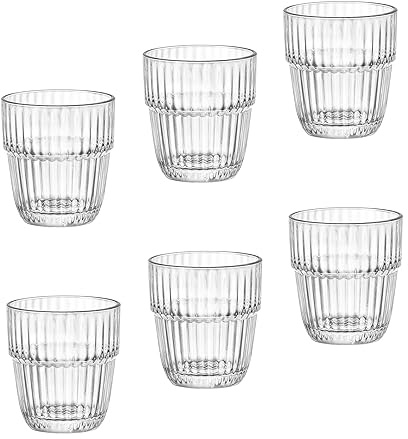 Bormioli Rocco BARSHINE Caja 6 Vasos Bajos Vidrio 30Cl