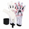 HO Soccer SSG KONTROL Torwarthandschuhe, Unisex, Erwachsene, Weiß/Rot, 9