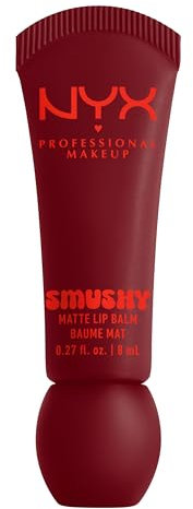 NYX Professional Makeup Balsamo Labbra Profumato, Labbra Morbide e Idratate, Effetto Soft Matte, Con Polvere di Riso di Mochi e Ceramidi, Smushy Matte, Tonalità: Swipe 2 Smooth, 8 ml