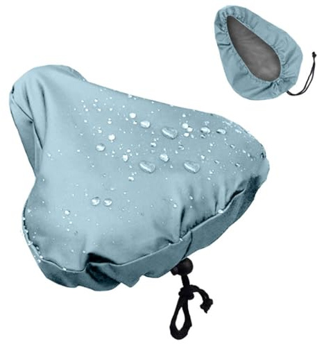 KIXZSAZ Asiento de sillín de bicicleta carretera, cubierta lluvia y polvo, a prueba lluvia, piezas protectoras cojín a prueba polvo, accesorio protección para ciclismo