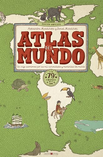 Atlas del Mundo. Verde: Edición ampliada (Libros para los que aman los libros)