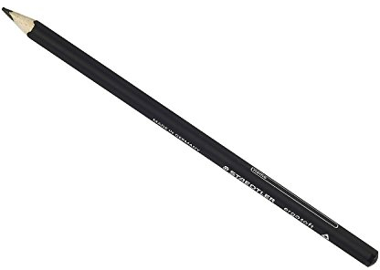 Staedtler 157-9 Dreikant-Buntstift ergosoft, dreieckig, schwarz