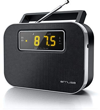 Muse M-081 R Radio-réveil Noir