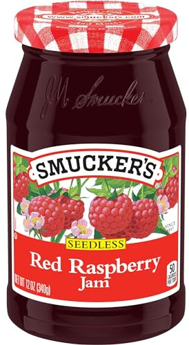 Smucker's Seedless Red Raspberry Jam, 12 Ounces