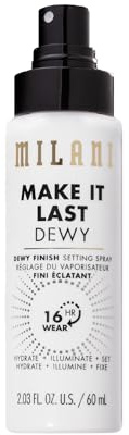 MILANI Spray Fixateur Make It Dewy 3-in-1 Setting Spray Hydrate Illuminate Set