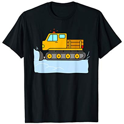 Snowplow Snow Removal Vehicle Snowplough T-Shirt