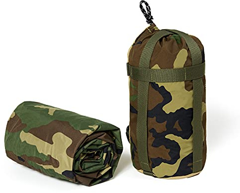 Akmax.cn Bivy Cover Sack for Military Army Modular Sleeping System, Waterproof Outer Shell for Sleeping Bag, Minimalist Stealth Shelter