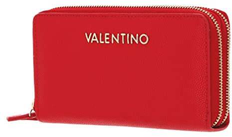 VALENTINO Divina Zip Around Wallet Rosso