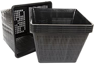 Lincolnshire Pond Plants Ltd Pond Planting Aquatic Basket Packs - 10 Litre - 28cm Square x 3