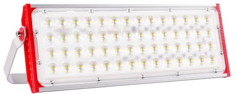CREATESTAR Focos LED Exterior 200W, 20.000 lúmenes Proyector LED Exterior IP66 Impermeable foco exterior de Floodlight foco blanco frío de 6500K, luz de inundación para almacén garaje jardín patio