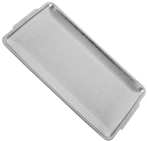 HOMOBABE Rectangular Inoxidable de Servicio para Snacks para Cocina Restaurantes y Actividades