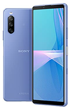 Sony Xperia 10 III 5G - Smartphone 128GB, 6GB RAM, Dual Sim, Blue (Renewed)