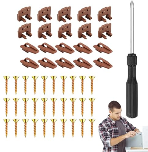 Kit Guide per Cassetti,Installazione Semplice e Riparazione Set,Guide per Scorrevoli per Comò | per Comò, Armadi, Comodini, Cucine, Camere da, Camera dei Bambini, Hotel, Ristorante