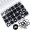 360 Pcs Rubber O-Ring Washer Gaskets Seal Assortment Kit, Kitchen Tap Washers Seals Spacers for Mixer Taps Electrical Hydraulic Plumbing Spacer Gasket Washers Seal O-Ring - 24 Sizes