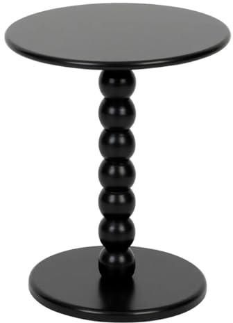 Paris Prix Atmosphera Créateur d'intérieur - Table d'Appoint Design Chamlo 46cm Noir