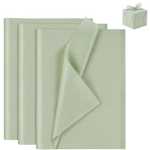 Dexpally 100 Fogli di Carta Velina, Carta per Imballaggio 50x35 cm - Per Imballaggio, Sacchetti Regalo, Confezioni e Artigianato - Ideale per Compleanni, Matrimoni, Baby Shower e Feste.