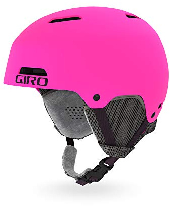 Giro Crüe - Casco da sci/snowboard, unisex, per bambini, colore: rosa, opaco, 48,5 – 52 cm
