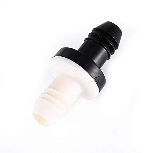 Valvola di non Ritorno in Linea 3/8 di Pollice in Gomma ABS Valvola di Ritegno in Silicone per Gas Combustibile Aria Liquida