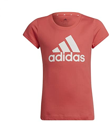 Adidas HE1979 G BL T T-Shirt Girl'S Semi Turbo/White 1112