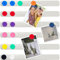 ZDZBLX Magnettafel Memoboard Magnetleiste Memotafel Selbstklebend Magnetleisten Pinnwand Magnetisch Magnetwand Magnettafel Küche Edelstahl Magnettafeln mit 10 Starke Magnete für Fotos Kalender,6 Stück