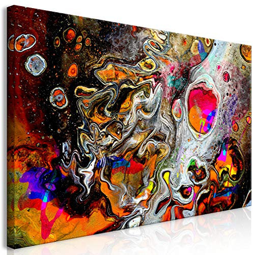 murando Tableau acoustique Abstraction à Rama 120x60 cm - 1 partie avec mousse acoustique absorption du son isolation Impression sur Toile Intissé panneau acoustique a-A-0419-b-a