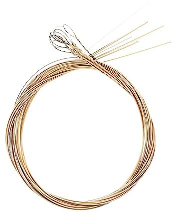 Toyvian Jeu De 8 Cordes Pour Mandoline, Fil Métallique Résistant, Accessoires De Remplacement Professionnels, Pour Instrument De Musique, Facile à Changer, Solide Et Précis