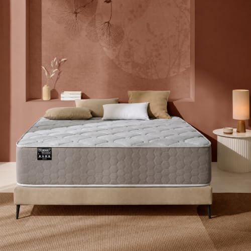 Materasso Singolo 120x200 Premium Rigido Memory Foam Ortopedico ed Ergonomico 7 Zone – 28 cm Spessore Alto – Alta Durata – Sollievo dal Mal di Schiena – Antiacaro & Ipoallergenico Certificato OEKO-TEX