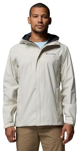 Columbia Chaqueta impermeable Watertight 2 para hombre, color piedra oscura, talla S