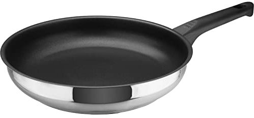 MAGEFESA - Sabor sartén de 18 cm, antiadherente triple capa, fabricada en acero inoxidable, compatible con todo tipo de fuego, incluido induccion, sarten, fácil Limpieza y apta para lavavajilla