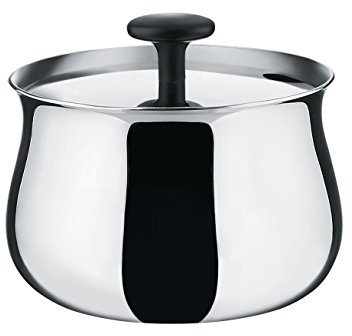 Alessi NF03 Cha Zuckerdose - Edelstahl 18/10 glänzend poliert
