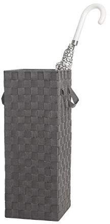 OC ORDEN EN CASA Y MUCHO MAS Paragüero Entrelazado Gris 21 * 21 * 55cm