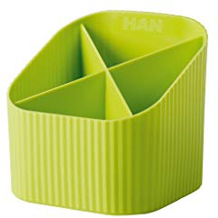 HAN Schreibtischköcher Re-X-LOOP - say yes to 100% recycled, modernes, junges Design für alle Schreibtischutensilien, lemon, 17238-950
