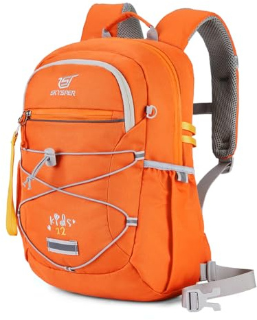 SKYSPER Kinderrucksack Wandern Jungen Mädchen für 3-8 Jährige komfortabler Wanderrucksack Kinder