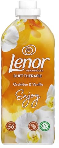 6-pack – Lenor sköljmedel – orkidé och vanilj – 56 tvättar/1 400 ml