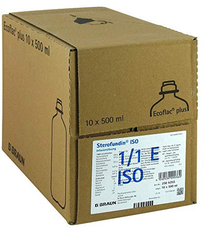 STEROFUNDIN ISO Ecoflac Plus Infusionslösung 10X500 ml