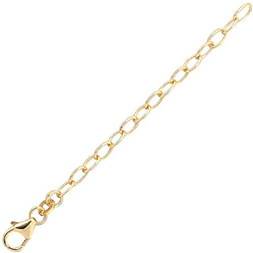 Jobo Kettenverlängerung aus 8 Karat 333 Gold 7 cm