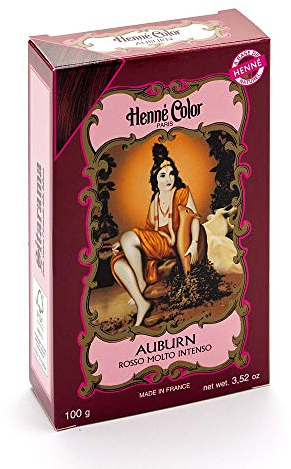 TRIIR Sitarama Henna Auburn, sehr intensives Rot, Pflanzenhaarfarbe EcoBio