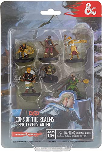 WizKids Dungeons and Dragons Icons of the Realms, Epic Level Starter, DnD miniatures