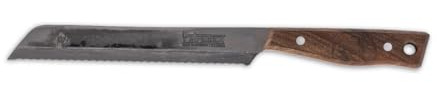 Petromax Brotmesser (20 cm) – Handgeschmiedet in Solingen, mit scharfer Klinge aus rostfreiem Stahl & Walnussholzgriff