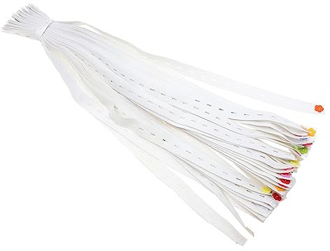 IWOWHERO 40St Windelknopf stoffwindeln Windelklammern clothes Stoffwindelverschlüsse Windelverschluss Windelbefestigungsschnalle Elastische Schnalle für Kleinkinder Gummiband Weiß