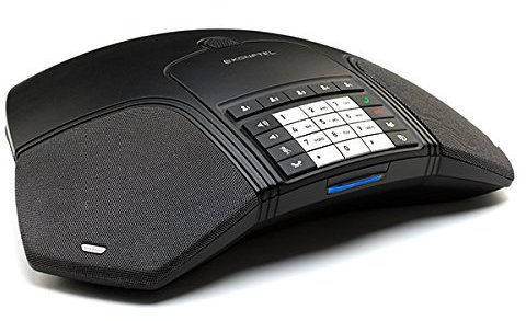 Konftel 220 Analogue Office Conference Phone for Standard BT Telephone Line RJ 11 Connection Cost-Effective and User-Friendly - Black