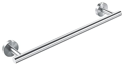 YUET Porta Asciugamani Bagno 40CM Portaasciugamano da Bagno Portasciugamani da Parete Acciaio Inossidabile SUS304 RUSTPROOF Spazzolata,16’’